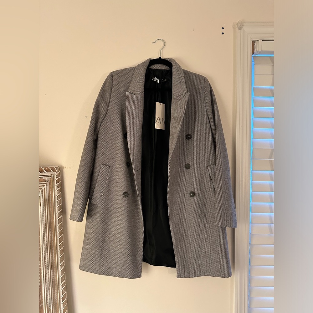 Zara herringbone jacket
